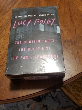 Lucy Foley 3-Book Set - Black & Pink Hardcover Collection